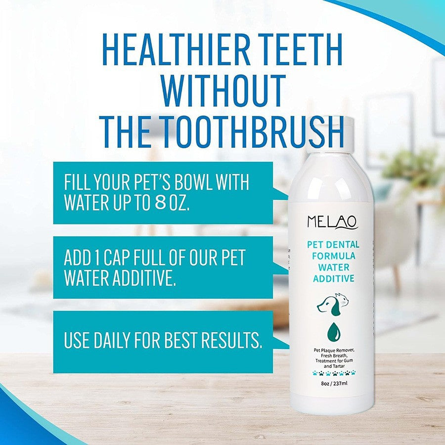 Pet Dental Spray 237ml – Fresh Breath Oral Care for Dogs & Cats (Teeth + Gum Support)