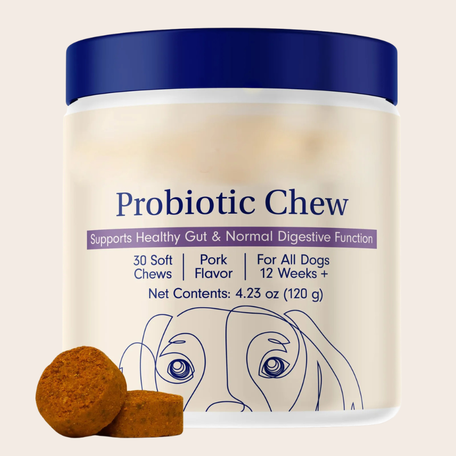 PeakPaw Pet Probiotics Chews – Digestive & Gut Health Support for Dogs & Cats (120g)