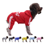 Four-Leg Fleece Dog Sweater – Warm Pet Jumpsuit with Button Closure (XS–XXL)